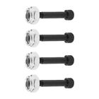 4 Pk Gril Auger Motor Shaft Nut and Bolt Pk 74072 Screw Fit for Z-Grill Traeger