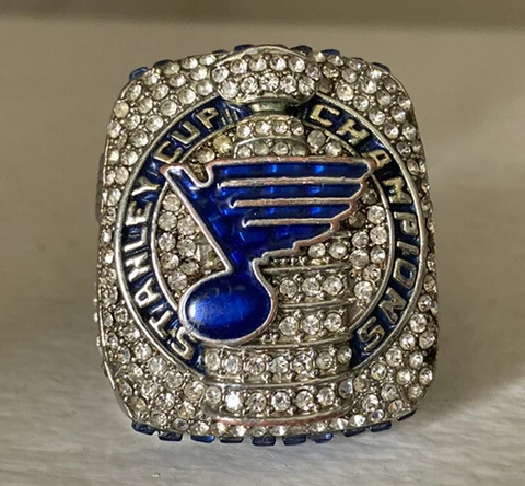 2019 JOSTENS ST. LOUIS BLUES STANLEY CUP CHAMPIONSHIP O’REILLY SIZE 13.5-14 RING Cover