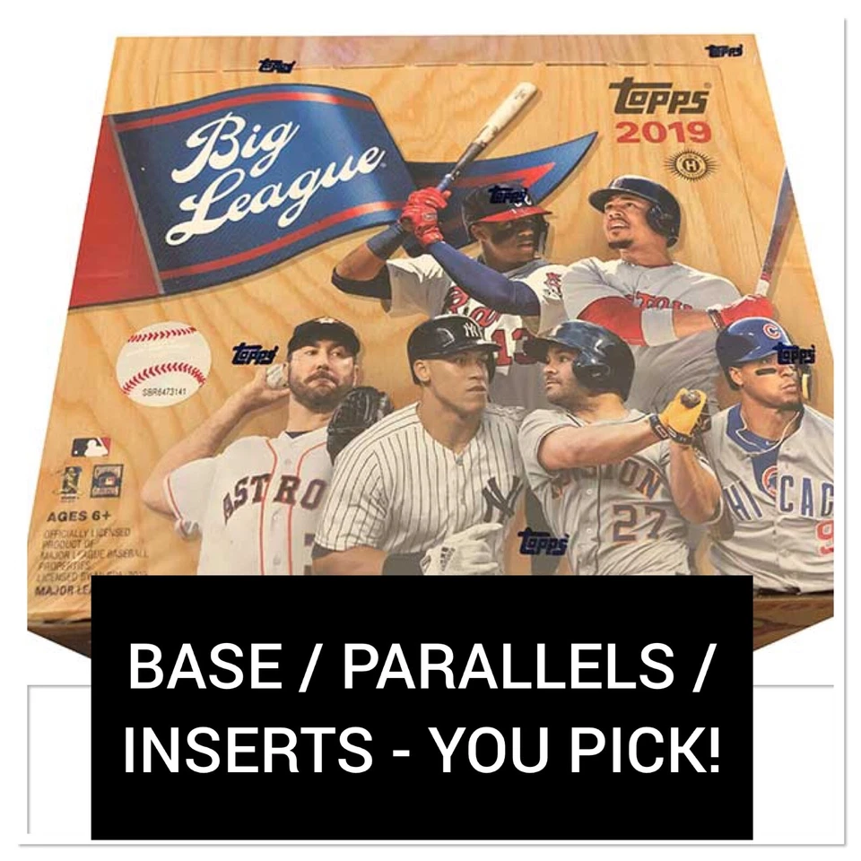 2019 Topps Big League - Base / Inserts / Parallels (Cards 1-220) - You Pick! - Image 1 of 1