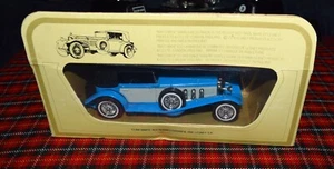 Vtg Matchbox Models of Yesteryear Y16-2 1928 Mercedes SS MIB Blue/Fawn - Picture 1 of 5