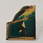 Vintage Winter Olympic 1960 California Ski Jump Enamel Pin Badge 30mm X 25mm