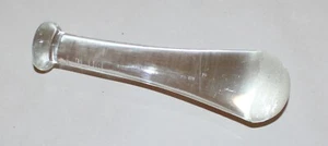 Vintage Clear Glass Pestle made in U.S.A. 5-1/4" Long - Picture 1 of 8