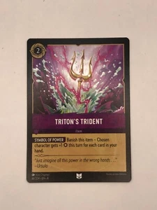 Disney Lorcana Triton's Trident 66/204 NonFoil - Picture 1 of 2