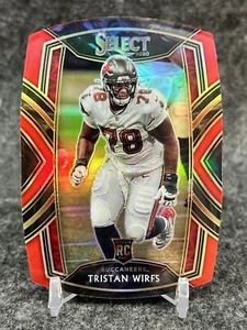 2020 Select Prizm Red Die Cut #290 Tristan Wirfs - Bild 1 von 2