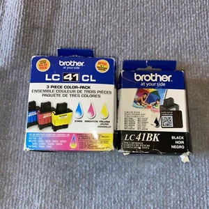 Cartucce di inchiostro Brother LC413PKS & LC41BK confezione a colori ciano magenta giallo nero - Foto 1 di 8