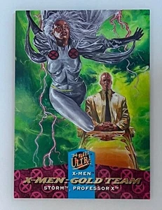 Vintage 1994 Fleer Ultra X-Men Gold Team Storm, Professor X Marvel Comics Karte #110 - Bild 1 von 4