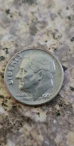 1965 Dime No Mint Mark, *ERROR COIN* “In God we trust” - Picture 1 of 5