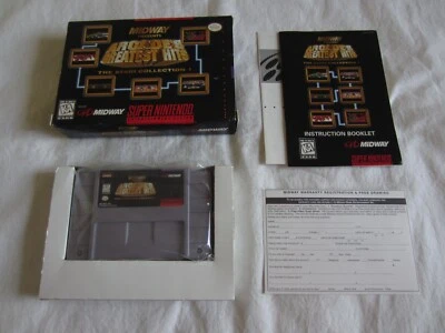 Midway Arcade's Greatest Hits Atari Collection 1 (SNES) Super Nintendo Complete - Image 1 of 4