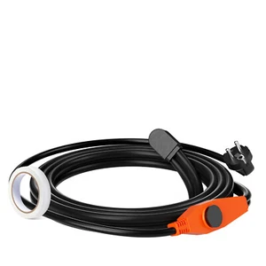 VEVOR Rohrheizkabel 2m 23W/m Rohrbegleitheizung Heizkabel Frostschutz Thermostat - Bild 1 von 12