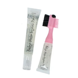 Hair Styling Comb Tease Hair Brush for Edge 3 In 1 Edge Brush with gel Dispenser - Picture 1 of 9