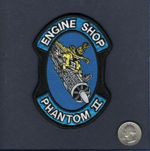 F-4 F-4C F-4D F-4G PHANTOM Engine Shop USAF ANG Squadron Maintenance Patch - Picture 1 of 1