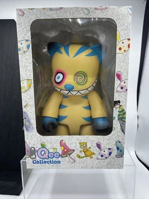 Boxed Toy2R 8” Angel Devil Cheshire Cat Qee Yellow Collectible Art Figure Statue - Image 1 of 4