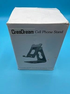 Soporte plateado para teléfono celular interruptor tableta soporte de aluminio iPhone Foto 1 de 4