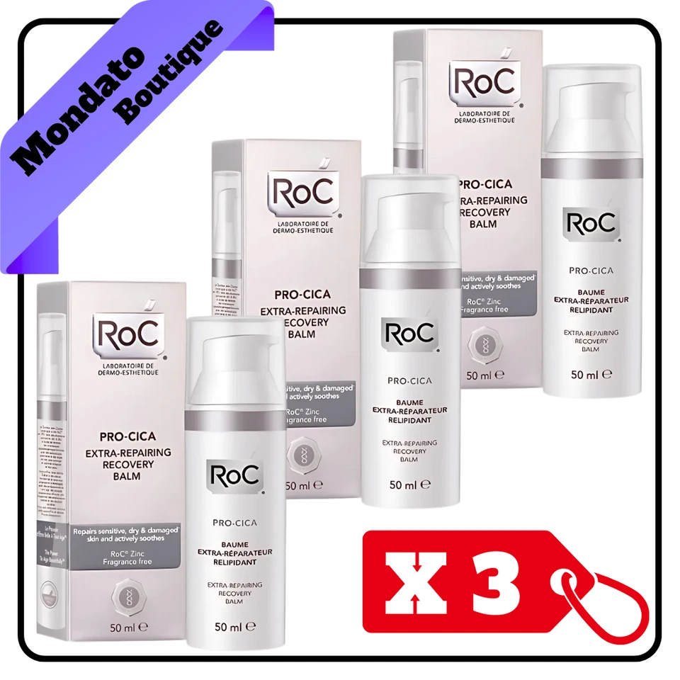 ROC PRO-CICA CREMA EXTRA RISTRUTTURANTE 50ml (X3) - Immagine 1 di 1