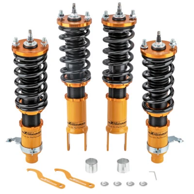Amortiguador de 24 niveles Coilover para suspensión Honda Civic EK EJ EM 96-00 Integra 94-01 Foto 1 de 4