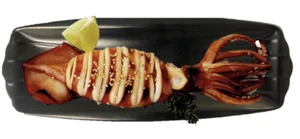 Melamine Rectangular Long Plates Set Appetizer Japanese Sushi Sashimi BBQ Black - Picture 1 of 11