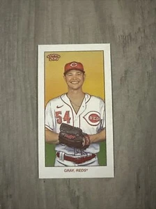 2021 Topps 206 T206 Wave 1 Sonny Gray Cincinnati Reds Online Exclusive Mini Base - Bild 1 von 2