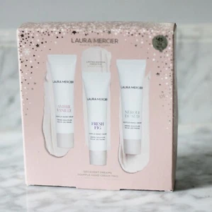 Laura Mercier Decadent Dreams Souffle MINI trio crema mani sigillato nuovo con scatola - Foto 1 di 1