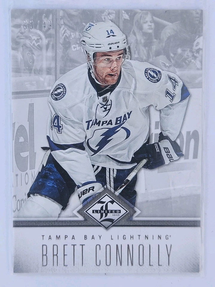 2012/13 Panini Limited Hockey Rookie Brett Connolly RC Silver SP #49 Tampa Bay - Image 1 of 1