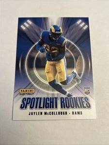 2024 2025 Panini Instant Spotlight Rookies In Hand RC /1426 Jaylen McCullough - Picture 1 of 2
