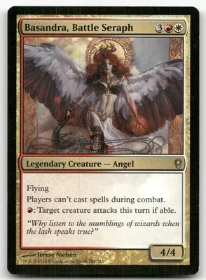 Basandra, Battle Seraph #184 (LP) Conspiracy CNS Magic MTG - Image 1 of 2