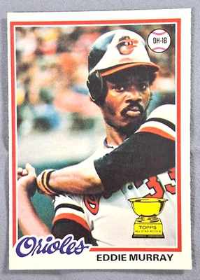 1978 OPC O-Pee-Chee Eddie Murray Rookie Card # 154 Sharp Edges - Image 1 of 4