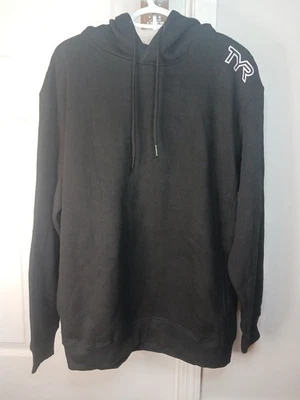Sudadera con Capucha para Mujer TYR Talla XL Negra Pullover Sudadera ¡NUEVA! Foto 1 de 3