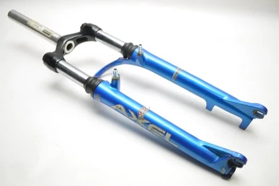 MANITOU AXEL 80 MM 1 1/8" THREADLESS 195 MM STEERER 26" BICYCLE SUSPENSION FORK - Image 1 of 4