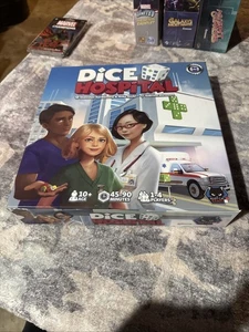 Dice Hospital Board Game - Complete - Alley Cat Games UNPUNCHED NEVER PLAYED - Picture 1 of 7