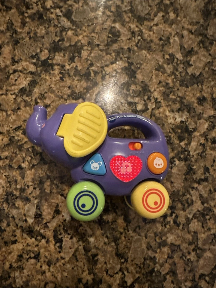 Vtech Push And Explore Elephant Interactive Toy  Babies/Toddlers Lights & Music - Image 1 of 1