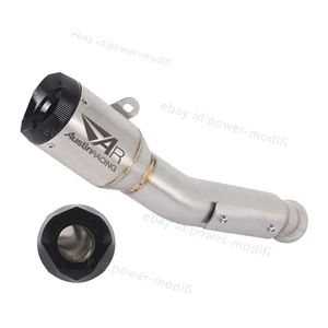 For CFMOTO NK800 2023-2025 Exhaust Muffler Link Pipe Steel Tips Slip On 800NK - Picture 1 of 7