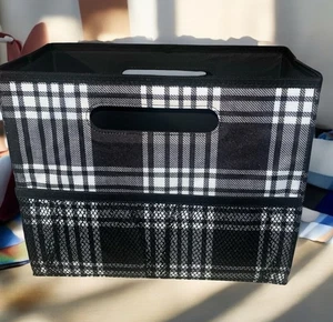 Thirty-One Gifts Thirtyone 31 Bag Fold N' File -Perfectly Plaid BRAND NEW - Picture 1 of 9