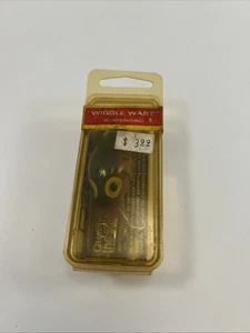 VINTAGE STORM PRE-RAPALA SUSPENDING WIGGLE WART/SV37/TOUGH COLOR/NIB/RED LABEL! - Picture 1 of 7