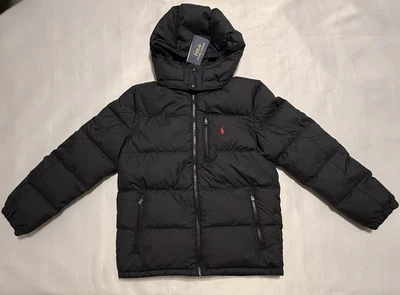 Chaqueta con capucha Polo Ralph Lauren Big Boys Ripstop Down. Talla -L (14-16) Foto 1 de 4