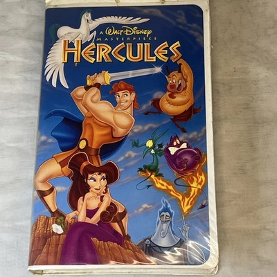 Hercules VHS 1997 Disney Video Tape Masterpiecce Movie VTG Clamshell Foto 1 de 3