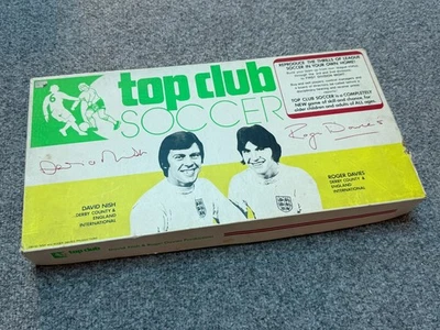 Rare 1970 | Top Club Soccer board game David Nish & Roger Davies | Fast Shipping - Image 1 of 4