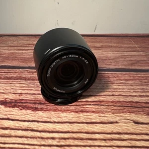 Olympus Zuiko 40-150mm f/4.0-5.6 Zoomobjektiv - Schwarz - FUNKTIONIERT - Bild 1 von 9