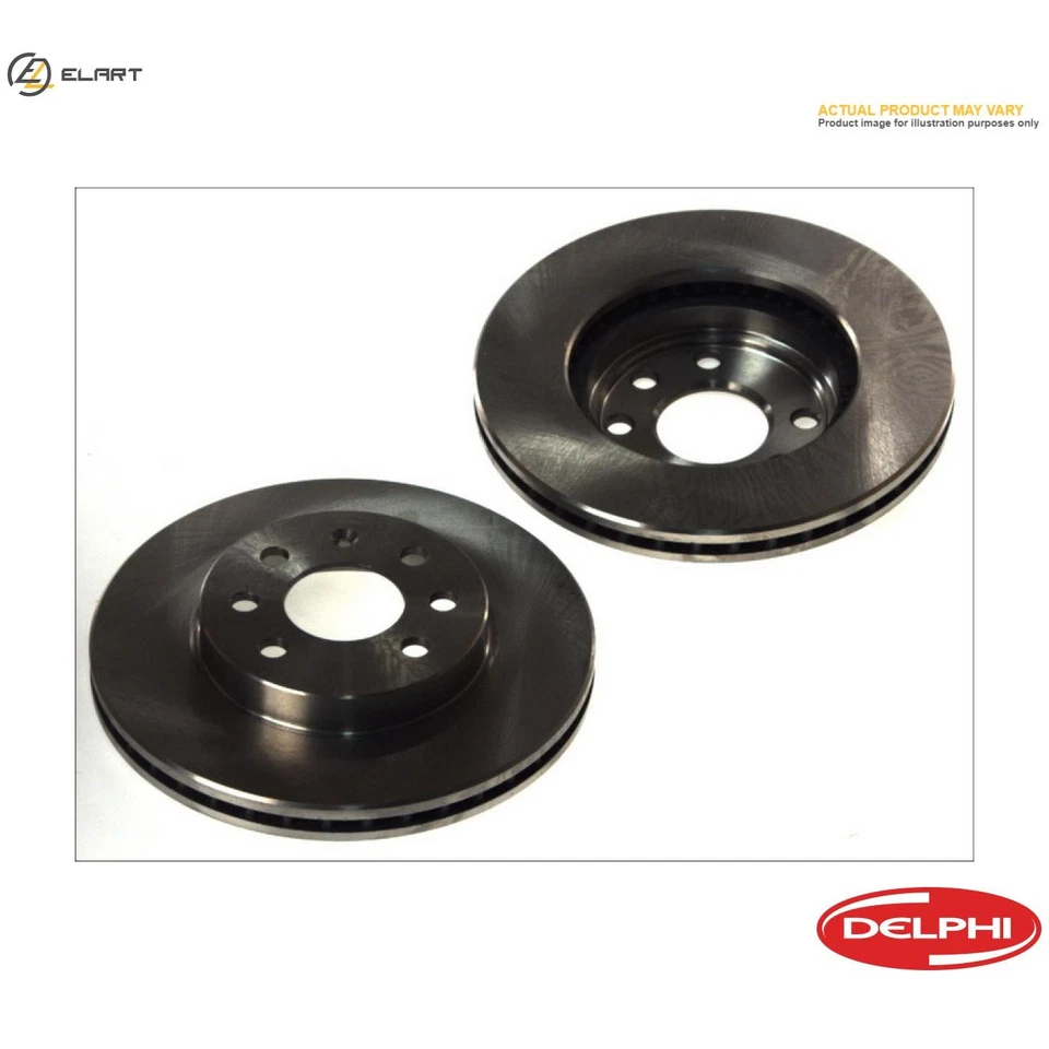 2x BRAKE DISC BG5121C FOR MAZDA L3-VDT/L3Y7/L3M6 2.3L 4cyl 3 - Image 1 of 4