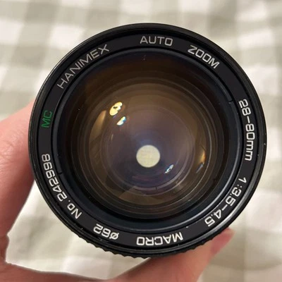 Объектив Hanimex MC Automatic Zoom Macro 1:3.5-4.5 f3.5-4.5 28-80 мм - Изображение 1 из 4