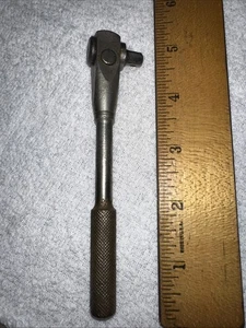 Rare 1/4” Inch Ratchet Antique Push Button Works Good. Unknown Maker - Picture 1 of 12