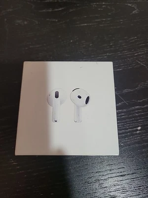 Apple AirPods 4 with USB-C Charging Case 4th Gen White - MXP63LL/A - Image 1 of 4