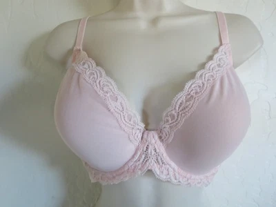 Sujetador con aros NATORI 36 DDD #730023 PLUMAS CONTORNO, CONCHA MARINA, NUEVO CON ETIQUETAS $68 Foto 1 de 4