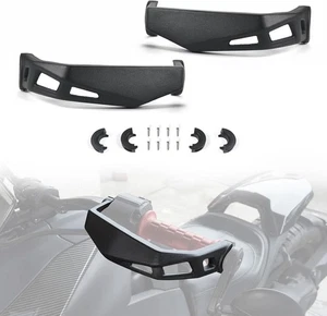 LUXEMOTO CanAm Ryker Aluminum Hand Guard Protectors (Replaces #219400998), Black - Picture 1 of 10