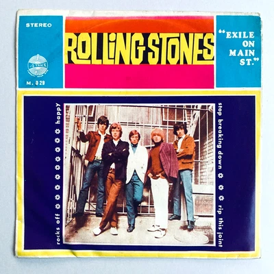 THE ROLLING STONES - EXILE ON MAIN ST EP 7" 45 - VERY RARE THAI PRESS - THAILAND - Image 1 of 4