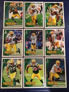 2010 Topps GREEN BAY PACKERS Complete Team Set 27 RODGERS Super Bowl Champs $$ - Picture 1 of 3