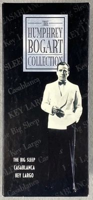 Humphrey Bogart Collection: Big Sleep, Casablanca, and Key Largo [VHS] 1997 #701 - Image 1 of 4