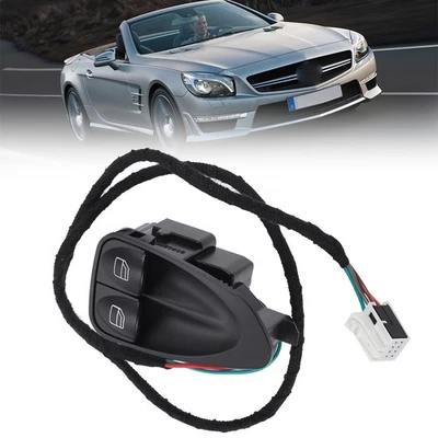 For Mercedes-Benz SL600 SL550 SL500 2308211351 Power Left Door Window Switch Foto 1 de 4