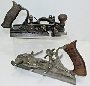 Antique Stanley No. 45 Combination Planes - Set of 2 with some blades - Picture 1 of 19