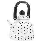 Dot Enamel Water Kettle for Stovetop or Camping Use - 1L