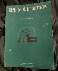 White Christmas, by Irving Berlin Vintage Sheet Music 1942 - Picture 1 of 4